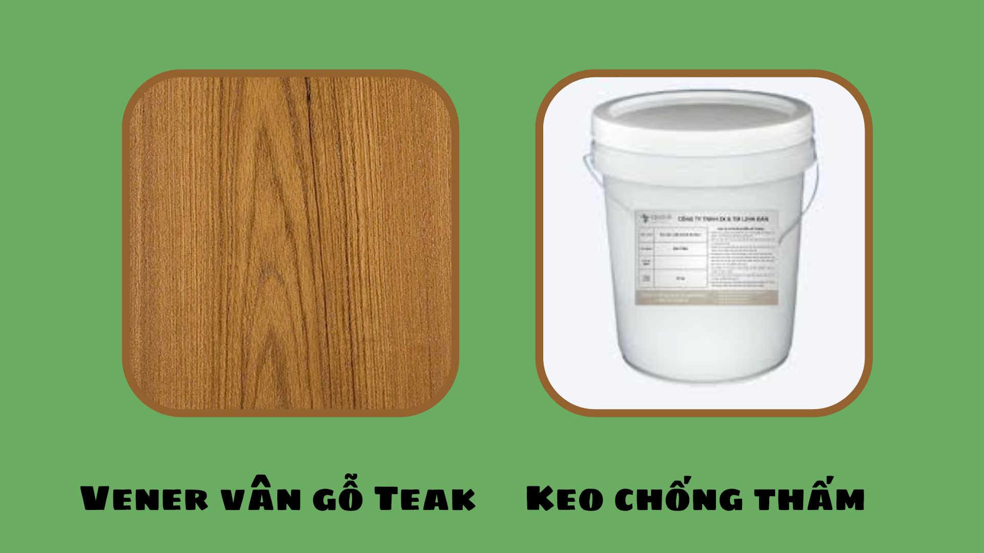 Gỗ Veneer trong nội thất ngoài trời